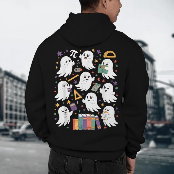 Halloween Math Teacher Ghost Math Teacher Spooky Halloween Men's Hoodie Back Print, novelty gifts, funny gifts Halloween Math Teacher Ghost Math Teacher Spooky Halloween Men's Hoodie Back Print, novelty gifts, funny gifts
