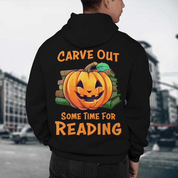 Halloween Teacher Librarian Pumpkin Reading Books Men Women Kids Men's Hoodie Back Print, novelty gifts, funny gifts Halloween Teacher Librarian Pumpkin Reading Books Men Women Kids Men's Hoodie Back Print, novelty gifts, funny gifts