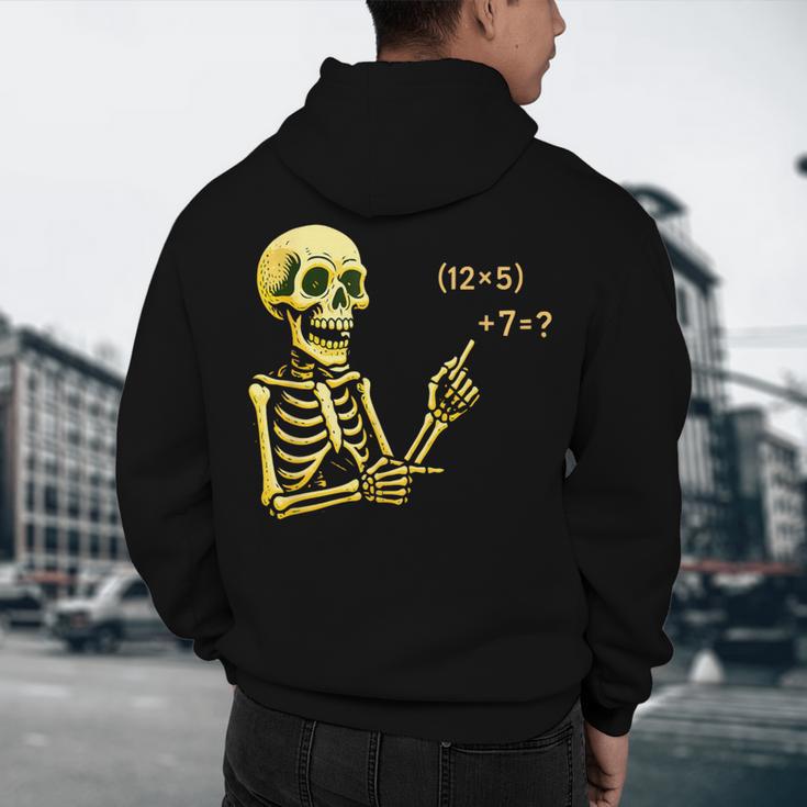 Halloween Teacher Six Seven 6 7 Skeleton Spooky Costume Men's Hoodie Back Print, novelty gifts, funny gifts Halloween Teacher Six Seven 6 7 Skeleton Spooky Costume Men's Hoodie Back Print, novelty gifts, funny gifts