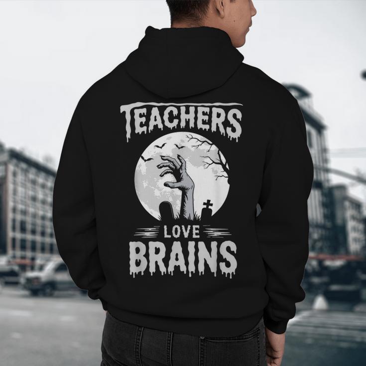 Halloween Teacher Tshirts Zombie Teachers Love Brains Men's Hoodie Back Print, novelty gifts, funny gifts Halloween Teacher Tshirts Zombie Teachers Love Brains Men's Hoodie Back Print, novelty gifts, funny gifts