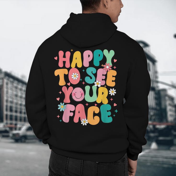 Happy To See Your Face Teacher Disco Ball Back To School Men's Hoodie Back Print, novelty gifts, funny gifts Happy To See Your Face Teacher Disco Ball Back To School Men's Hoodie Back Print, novelty gifts, funny gifts