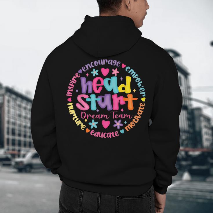 Head Start Dream Team Squad Teacher Headstart Back To School Men's Hoodie Back Print, novelty gifts, funny gifts Head Start Dream Team Squad Teacher Headstart Back To School Men's Hoodie Back Print, novelty gifts, funny gifts