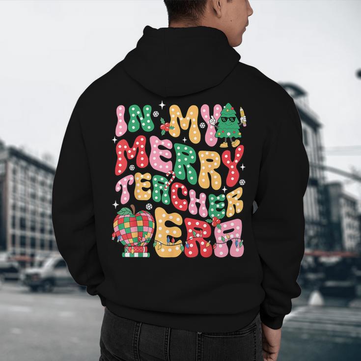 In My Holly Xmas Jolly Teacher Era Teacher Vibes Christmas Men's Hoodie Back Print, novelty gifts, funny gifts In My Holly Xmas Jolly Teacher Era Teacher Vibes Christmas Men's Hoodie Back Print, novelty gifts, funny gifts