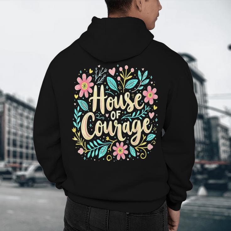 House Of Courage Flowers RCA School Teacher Student Tee Men's Hoodie Back Print, novelty gifts, funny gifts