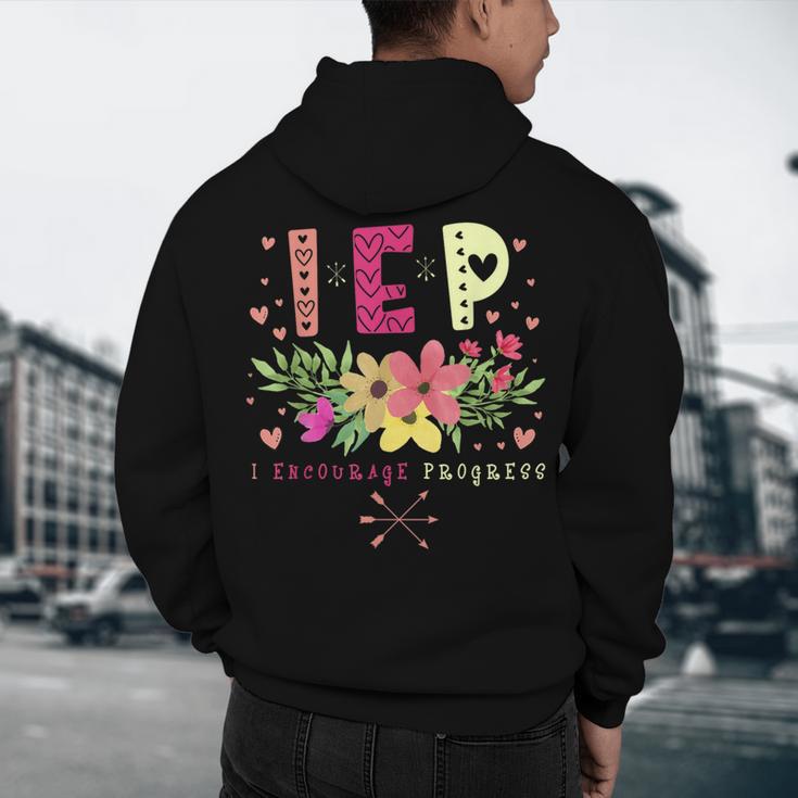 IEP I Encourage Progress Teacher Special Education Men Women Men's Hoodie Back Print, novelty gifts, funny gifts IEP I Encourage Progress Teacher Special Education Men Women Men's Hoodie Back Print, novelty gifts, funny gifts