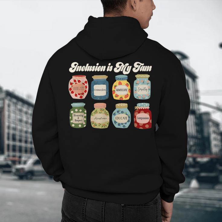 Inclusion Is My Jam Neurodiversity Special Education Teacher Men's Hoodie Back Print, novelty gifts, funny gifts Inclusion Is My Jam Neurodiversity Special Education Teacher Men's Hoodie Back Print, novelty gifts, funny gifts