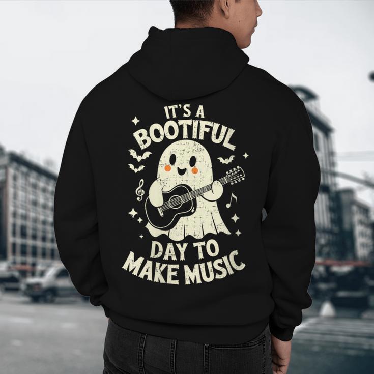 It's A Bootiful Day To Make Music Halloween Music Teacher Men's Hoodie Back Print, novelty gifts, funny gifts It's A Bootiful Day To Make Music Halloween Music Teacher Men's Hoodie Back Print, novelty gifts, funny gifts