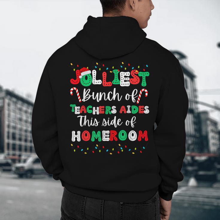 Jolliest Bunch Of Teachers Aides This Side Of Homeroom Men's Hoodie Back Print, novelty gifts, funny gifts Jolliest Bunch Of Teachers Aides This Side Of Homeroom Men's Hoodie Back Print, novelty gifts, funny gifts