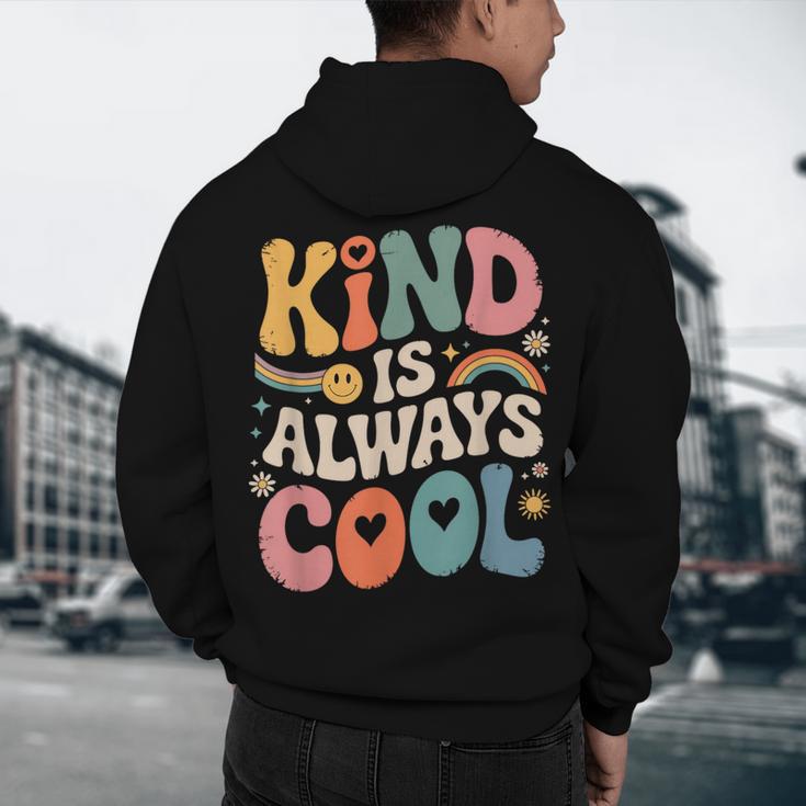 Kind Is Always Cool Teacher Graphic Tees Choose Kindness Men's Hoodie Back Print, novelty gifts, funny gifts Kind Is Always Cool Teacher Graphic Tees Choose Kindness Men's Hoodie Back Print, novelty gifts, funny gifts
