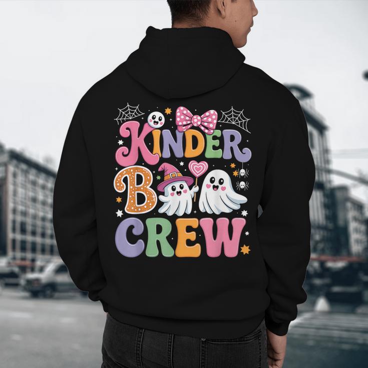 Kinder Boo Crew Kindergarten Teacher Student Halloween Men's Hoodie Back Print, novelty gifts, funny gifts Kinder Boo Crew Kindergarten Teacher Student Halloween Men's Hoodie Back Print, novelty gifts, funny gifts