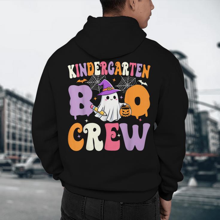 Kindergarten Boo Crew Spooky Kindergarten Halloween Teacher Men's Hoodie Back Print, novelty gifts, funny gifts Kindergarten Boo Crew Spooky Kindergarten Halloween Teacher Men's Hoodie Back Print, novelty gifts, funny gifts