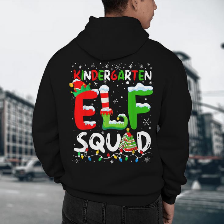 Kindergarten ELF Squad Christmas ELF Student Teacher Men Women Kids Men's Hoodie Back Print, novelty gifts, funny gifts Kindergarten ELF Squad Christmas ELF Student Teacher Men Women Kids Men's Hoodie Back Print, novelty gifts, funny gifts