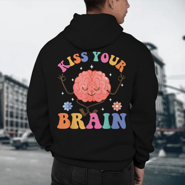 Kiss Your Brain Sped Teacher Appreciation Back To School Kid Men's Hoodie Back Print, novelty gifts, funny gifts Kiss Your Brain Sped Teacher Appreciation Back To School Kid Men's Hoodie Back Print, novelty gifts, funny gifts