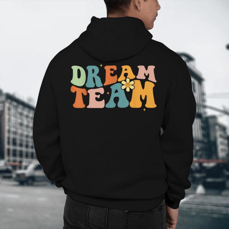 Last Day Of School Back To School Dream-Team Teacher Kids Men's Hoodie Back Print, novelty gifts, funny gifts