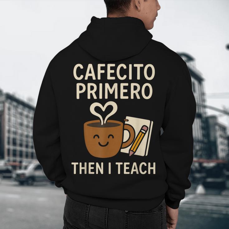 Latina Teacher Bilingual Educator Spanish Heritage Empower Men's Hoodie Back Print, novelty gifts, funny gifts Latina Teacher Bilingual Educator Spanish Heritage Empower Men's Hoodie Back Print, novelty gifts, funny gifts