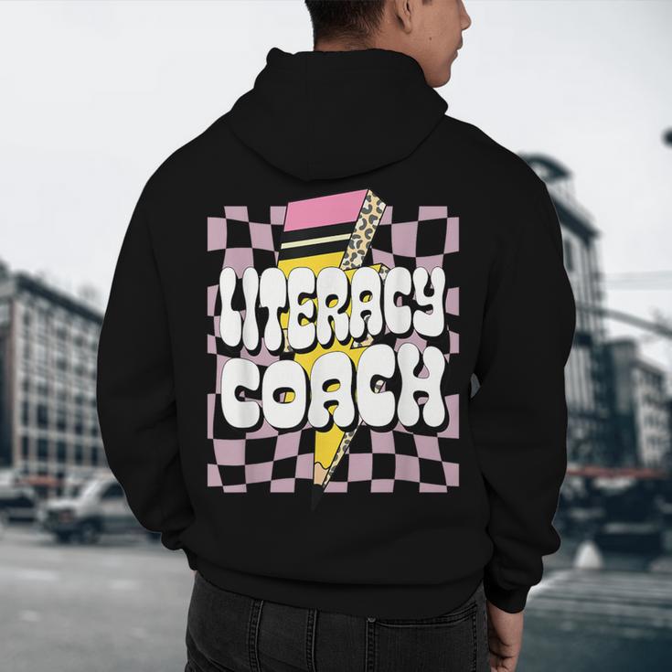 Literacy Coach Reading Specialist Facilitator Lead Teacher Men's Hoodie Back Print, novelty gifts, funny gifts Literacy Coach Reading Specialist Facilitator Lead Teacher Men's Hoodie Back Print, novelty gifts, funny gifts