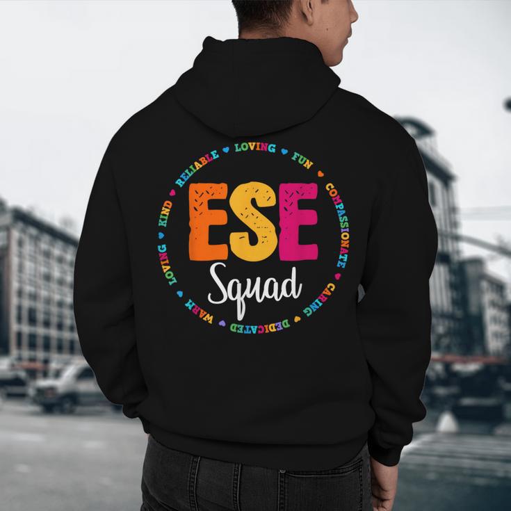 Matching ESE Squad First Last Day Team Teacher Student Tribe Men's Hoodie Back Print, novelty gifts, funny gifts Matching ESE Squad First Last Day Team Teacher Student Tribe Men's Hoodie Back Print, novelty gifts, funny gifts