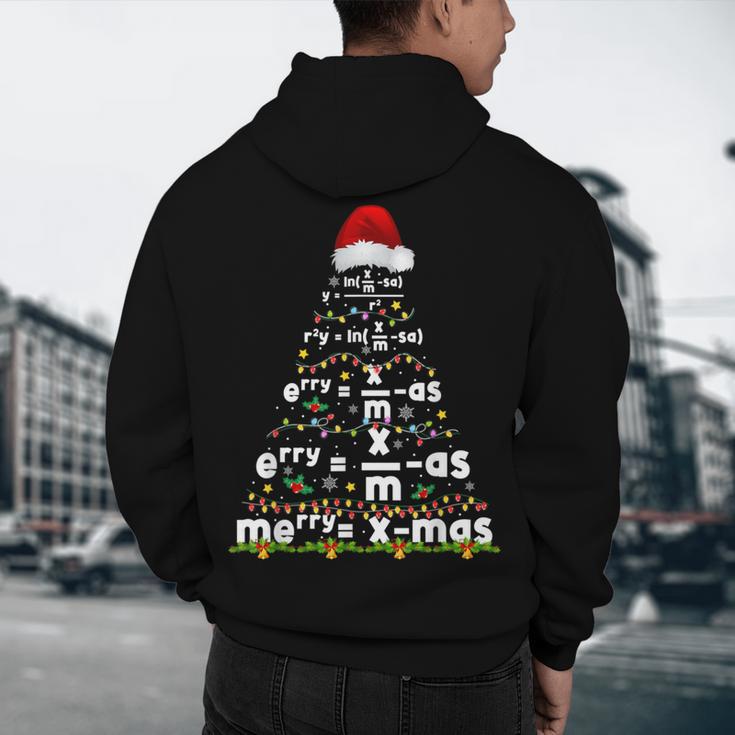 Math Equation Merry Xmas Season Teacher Christmas Tree Men's Hoodie Back Print, novelty gifts, funny gifts Math Equation Merry Xmas Season Teacher Christmas Tree Men's Hoodie Back Print, novelty gifts, funny gifts