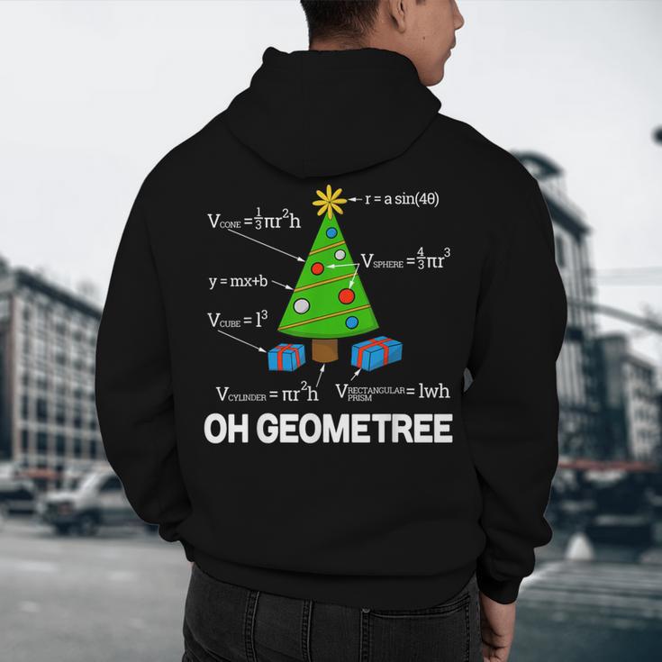 Math Geometry Christmas Tree Geometree Teacher Men's Hoodie Back Print, novelty gifts, funny gifts Math Geometry Christmas Tree Geometree Teacher Men's Hoodie Back Print, novelty gifts, funny gifts