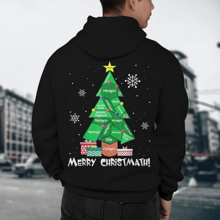 Math Teacher Polygon Christmas Tree Geometry Merry Christmas Men's Hoodie Back Print, novelty gifts, funny gifts Math Teacher Polygon Christmas Tree Geometry Merry Christmas Men's Hoodie Back Print, novelty gifts, funny gifts