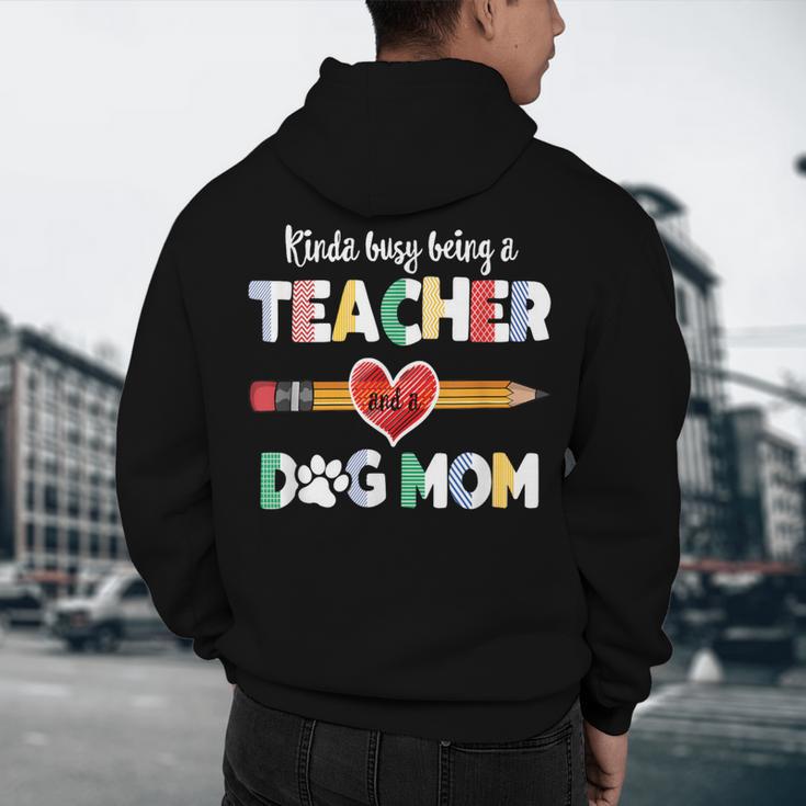 Mothers Day For Teacher Dog Lover Dog Mom Teacher Men's Hoodie Back Print, novelty gifts, funny gifts Mothers Day For Teacher Dog Lover Dog Mom Teacher Men's Hoodie Back Print, novelty gifts, funny gifts