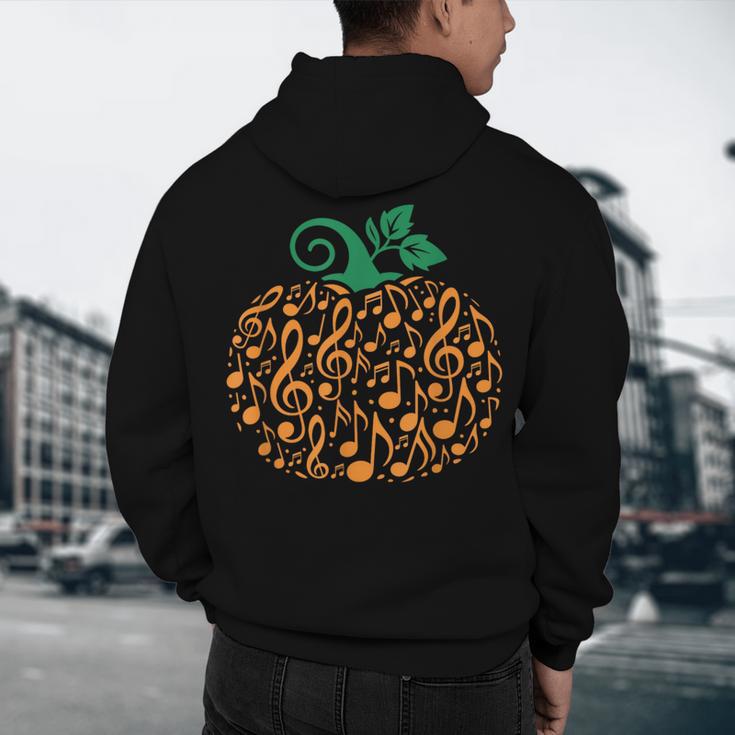 Music Notes Pumpkin Music Teacher Halloween Men's Hoodie Back Print, novelty gifts, funny gifts Music Notes Pumpkin Music Teacher Halloween Men's Hoodie Back Print, novelty gifts, funny gifts