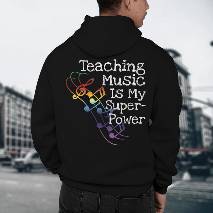 Music Teacher Men's Hoodie Back Print, novelty gifts, funny gifts Music Teacher Men's Hoodie Back Print, novelty gifts, funny gifts