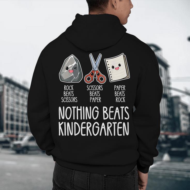 Nothing Beats Kindergarten Back To School Kid Teacher Men's Hoodie Back Print, novelty gifts, funny gifts Nothing Beats Kindergarten Back To School Kid Teacher Men's Hoodie Back Print, novelty gifts, funny gifts