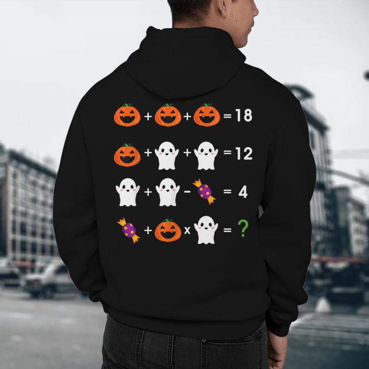 Order Of Operations Halloween Quiz Math Teacher For Men Women Kids Men's Hoodie Back Print, novelty gifts, funny gifts Order Of Operations Halloween Quiz Math Teacher For Men Women Kids Men's Hoodie Back Print, novelty gifts, funny gifts