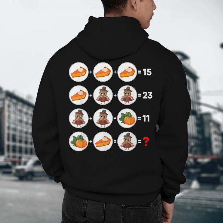 Order Of Operations Math Quiz Game Teacher Thanksgiving Men's Hoodie Back Print, novelty gifts, funny gifts Order Of Operations Math Quiz Game Teacher Thanksgiving Men's Hoodie Back Print, novelty gifts, funny gifts