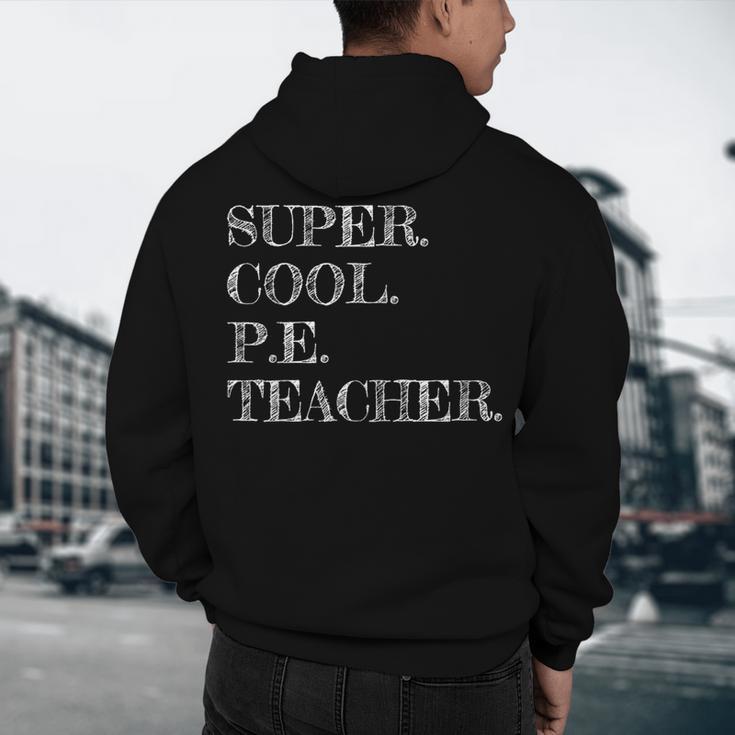 PE Teacher Appreciation Men's Hoodie Back Print, novelty gifts, funny gifts PE Teacher Appreciation Men's Hoodie Back Print, novelty gifts, funny gifts