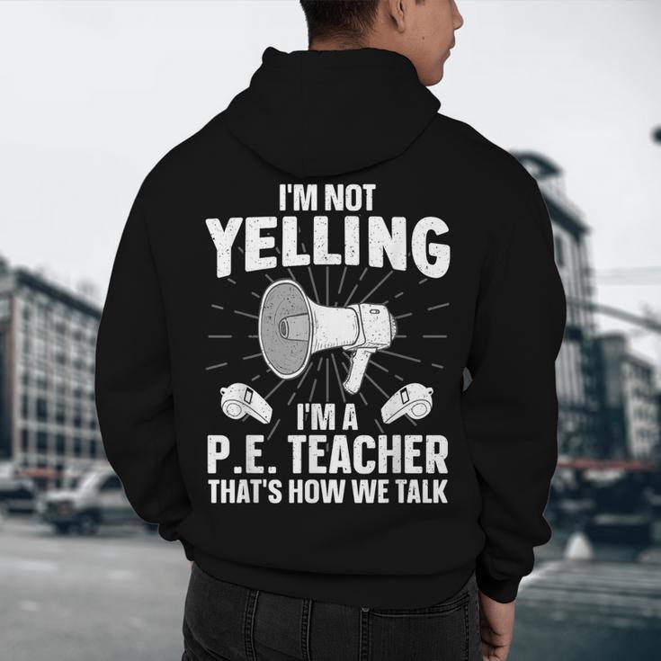 PE Teacher Art For Men Women Gym Teacher Physical Education Men's Hoodie Back Print, novelty gifts, funny gifts PE Teacher Art For Men Women Gym Teacher Physical Education Men's Hoodie Back Print, novelty gifts, funny gifts
