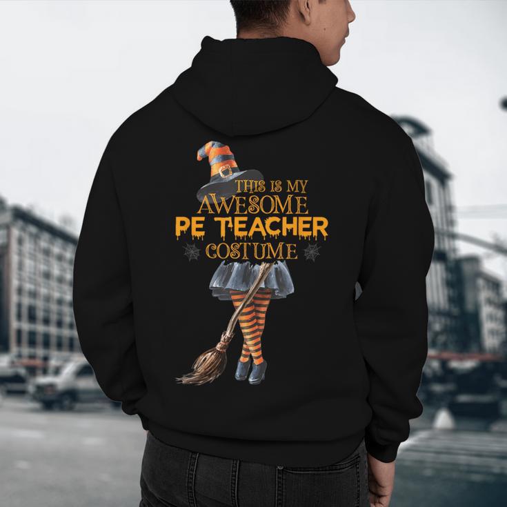 Physical Education Teacher Halloween Costume Witchy Teacher For Men Women Men's Hoodie Back Print, novelty gifts, funny gifts Physical Education Teacher Halloween Costume Witchy Teacher For Men Women Men's Hoodie Back Print, novelty gifts, funny gifts