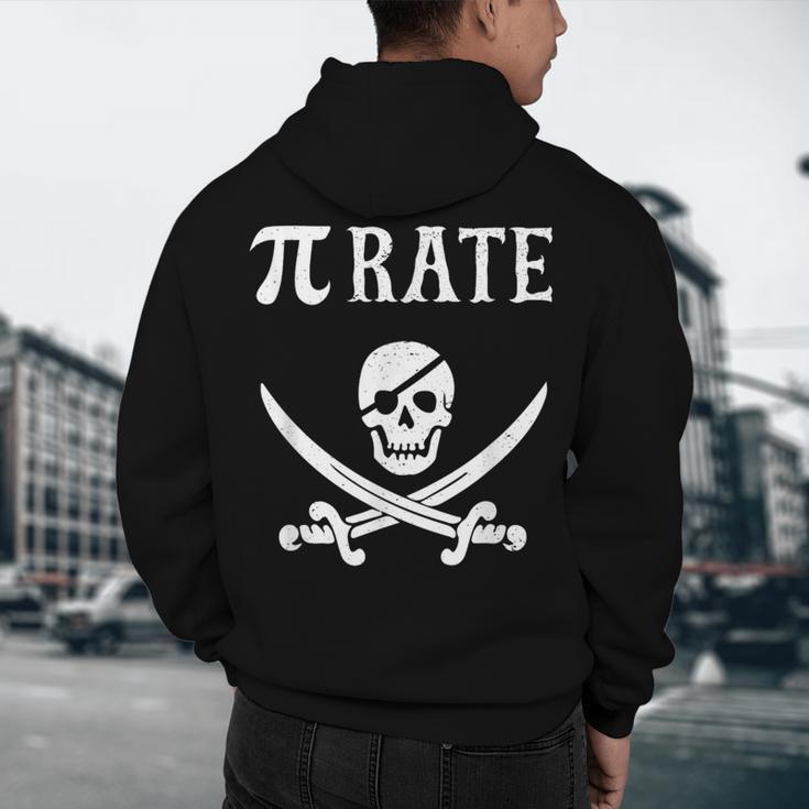 Pi Day Pi Rate Pirate For Teachers Men's Hoodie Back Print, novelty gifts, funny gifts Pi Day Pi Rate Pirate For Teachers Men's Hoodie Back Print, novelty gifts, funny gifts