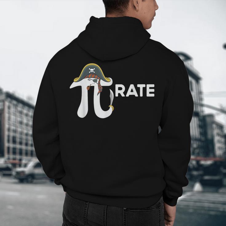 Pirate Pi Math Pie Halloween Costume Teacher Men Women Men's Hoodie Back Print, novelty gifts, funny gifts