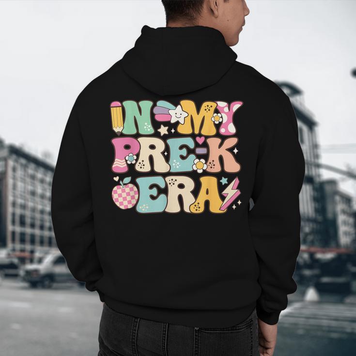 In My Pre-K Era Girl Back To School Cute PreSchool Teacher Men's Hoodie Back Print, novelty gifts, funny gifts