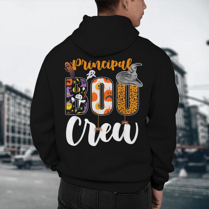 Principal Boo Crew Ghost Halloween Teachers School Matching Men's Hoodie Back Print, novelty gifts, funny gifts Principal Boo Crew Ghost Halloween Teachers School Matching Men's Hoodie Back Print, novelty gifts, funny gifts