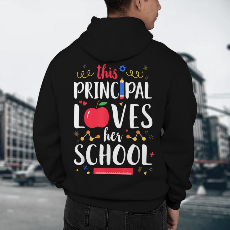 This Principal Loves Her School Teacher Appreciation Men's Hoodie Back Print, novelty gifts, funny gifts This Principal Loves Her School Teacher Appreciation Men's Hoodie Back Print, novelty gifts, funny gifts