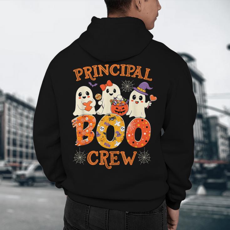 Principal Teacher Boo Crew Halloween Spooky Costume Men's Hoodie Back Print, novelty gifts, funny gifts Principal Teacher Boo Crew Halloween Spooky Costume Men's Hoodie Back Print, novelty gifts, funny gifts