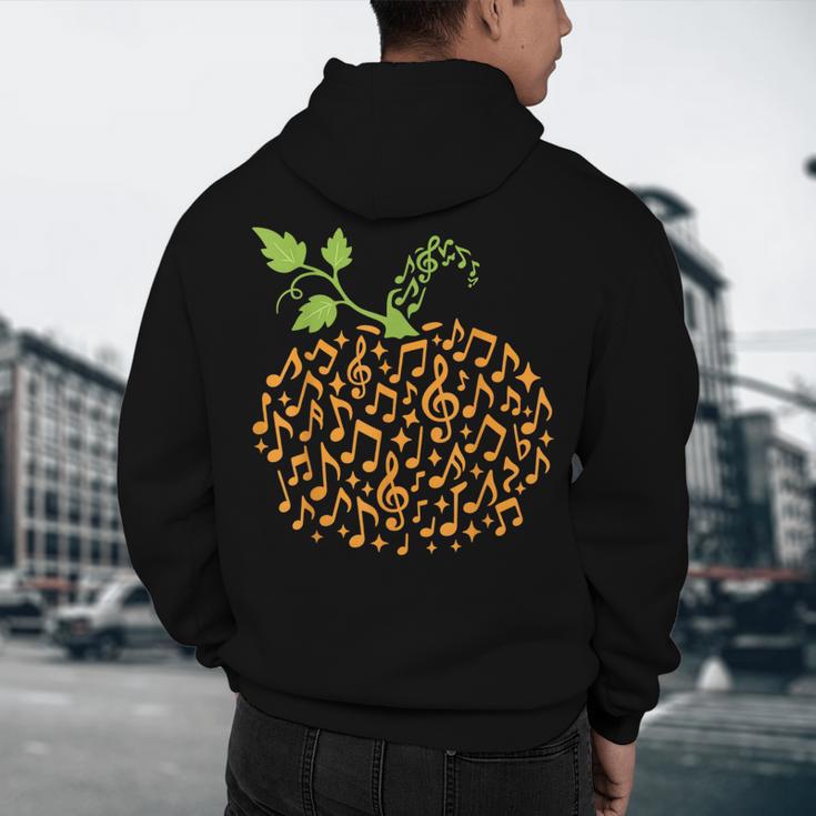 Pumpkin Music Notes Fall Teacher Autumn Halloween Men's Hoodie Back Print, novelty gifts, funny gifts Pumpkin Music Notes Fall Teacher Autumn Halloween Men's Hoodie Back Print, novelty gifts, funny gifts