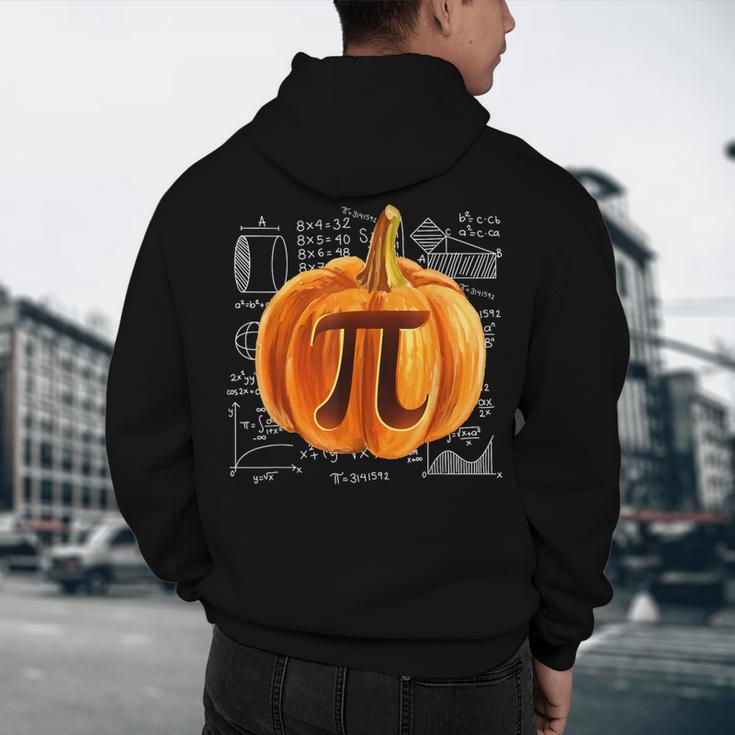 Pumpkin Pie Halloween Thanksgiving Math Teacher Pi Day Men's Hoodie Back Print, novelty gifts, funny gifts Pumpkin Pie Halloween Thanksgiving Math Teacher Pi Day Men's Hoodie Back Print, novelty gifts, funny gifts