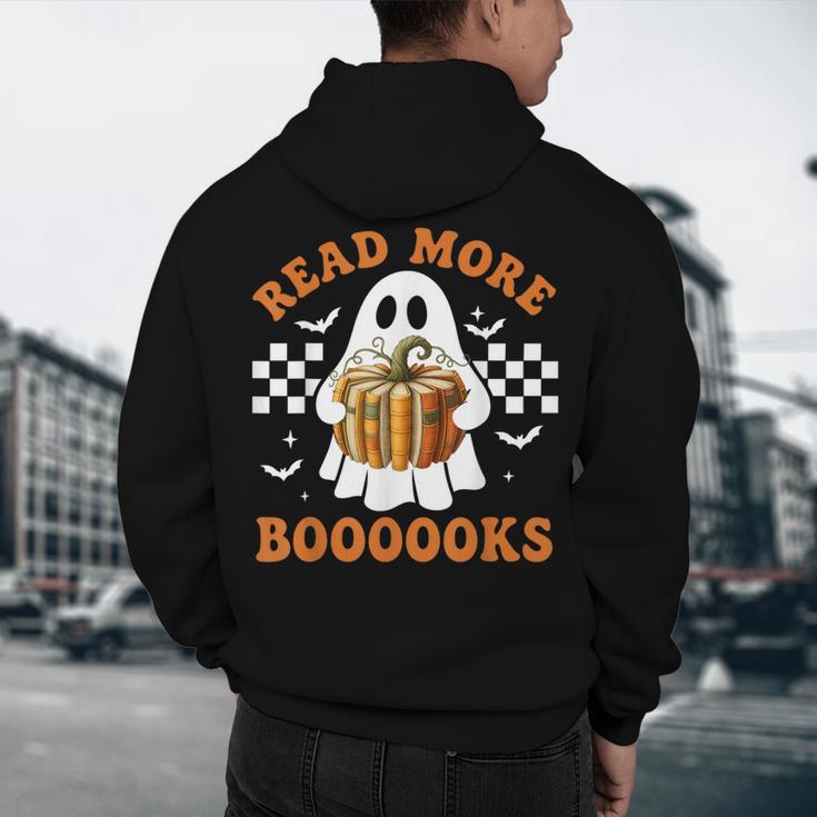 Read More Books Halloween Retro Pumpkin Reading Fall Teacher Men's Hoodie Back Print, novelty gifts, funny gifts Read More Books Halloween Retro Pumpkin Reading Fall Teacher Men's Hoodie Back Print, novelty gifts, funny gifts