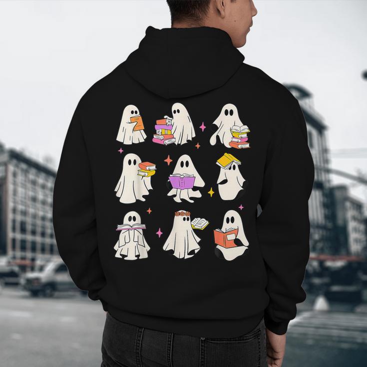 Read More Books Spooky Teacher Halloween Ghost Reading Book Men's Hoodie Back Print, novelty gifts, funny gifts Read More Books Spooky Teacher Halloween Ghost Reading Book Men's Hoodie Back Print, novelty gifts, funny gifts