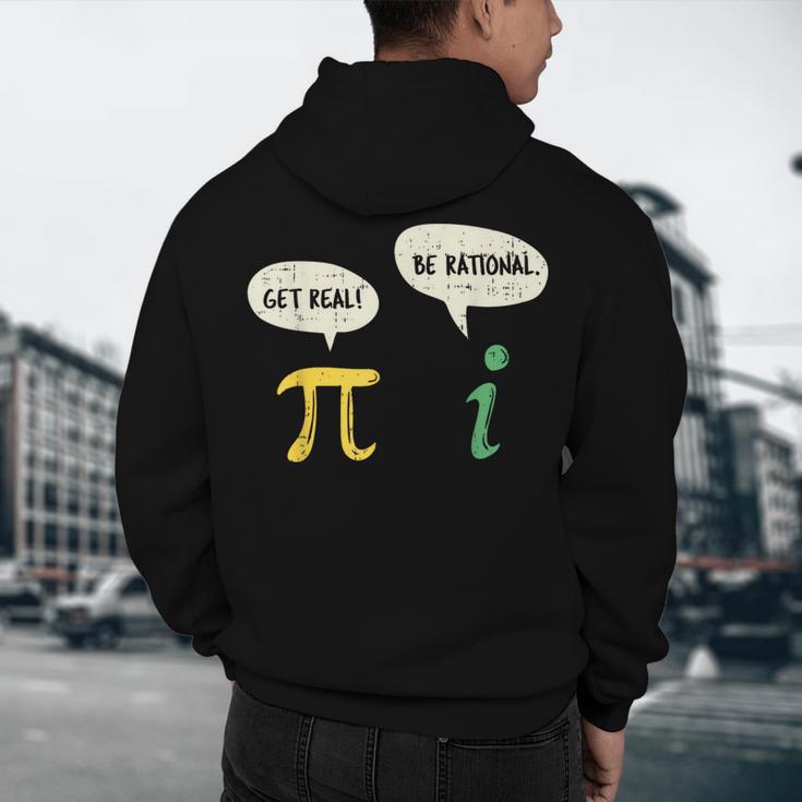 Get Real Be Rational Shirt Pi Math Teacher Geek Men's Hoodie Back Print, novelty gifts, funny gifts Get Real Be Rational Shirt Pi Math Teacher Geek Men's Hoodie Back Print, novelty gifts, funny gifts