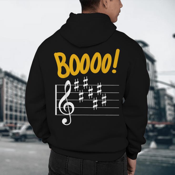 Scary Key Signature Boo Music Halloween Musician Teacher Men Women Men's Hoodie Back Print, novelty gifts, funny gifts Scary Key Signature Boo Music Halloween Musician Teacher Men Women Men's Hoodie Back Print, novelty gifts, funny gifts
