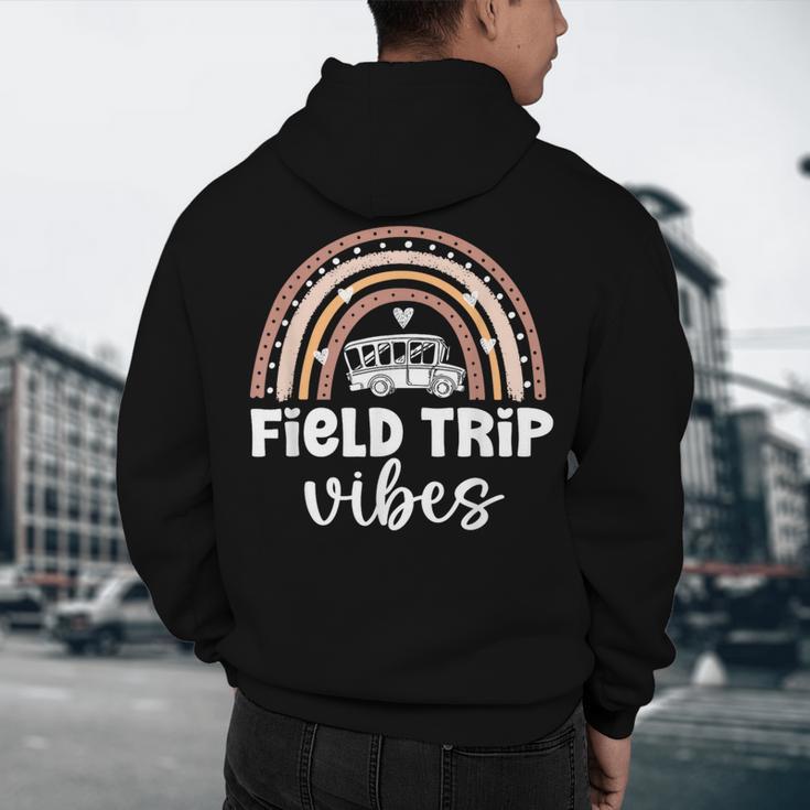 School Bus Trip Vibes Students Teachers Students Field Trip Men's Hoodie Back Print, novelty gifts, funny gifts School Bus Trip Vibes Students Teachers Students Field Trip Men's Hoodie Back Print, novelty gifts, funny gifts