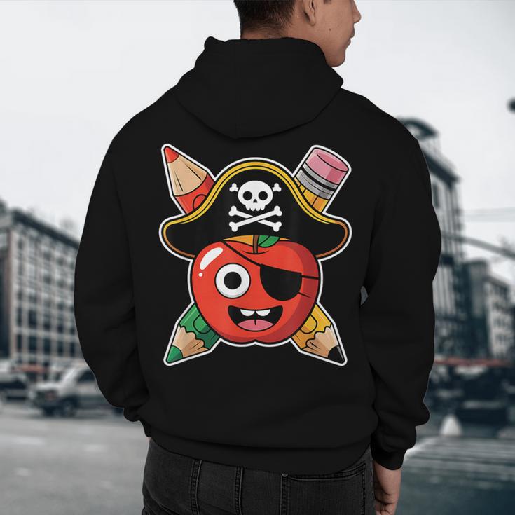 School International Talk Like A Pirate Day Pirate Teacher Men's Hoodie Back Print, novelty gifts, funny gifts School International Talk Like A Pirate Day Pirate Teacher Men's Hoodie Back Print, novelty gifts, funny gifts