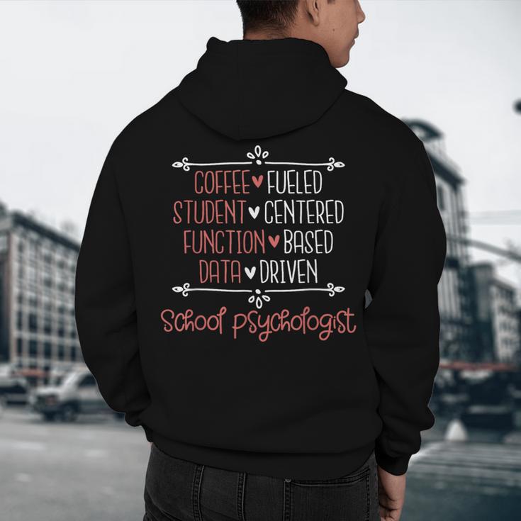 School Psychologist Coffee Student Teacher Psychology Men Women Men's Hoodie Back Print, novelty gifts, funny gifts School Psychologist Coffee Student Teacher Psychology Men Women Men's Hoodie Back Print, novelty gifts, funny gifts