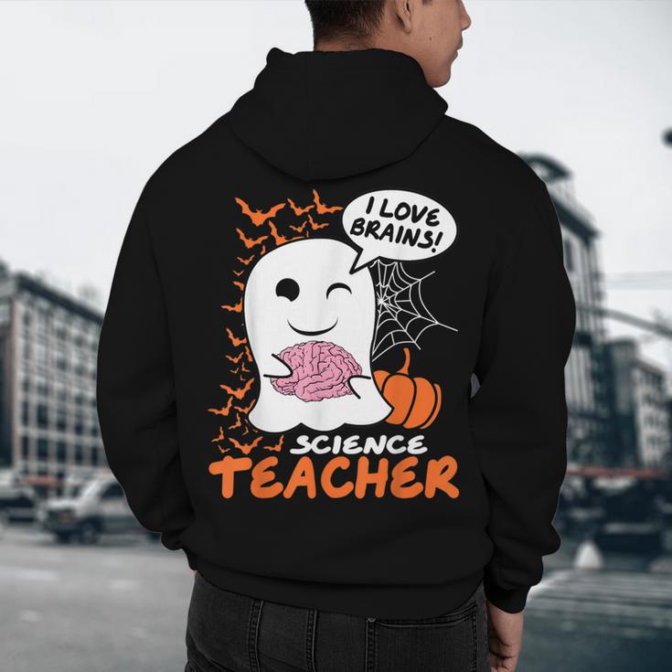 Science Teacher Cute Ghost Halloween Teacher Men Women Men's Hoodie Back Print, novelty gifts, funny gifts Science Teacher Cute Ghost Halloween Teacher Men Women Men's Hoodie Back Print, novelty gifts, funny gifts