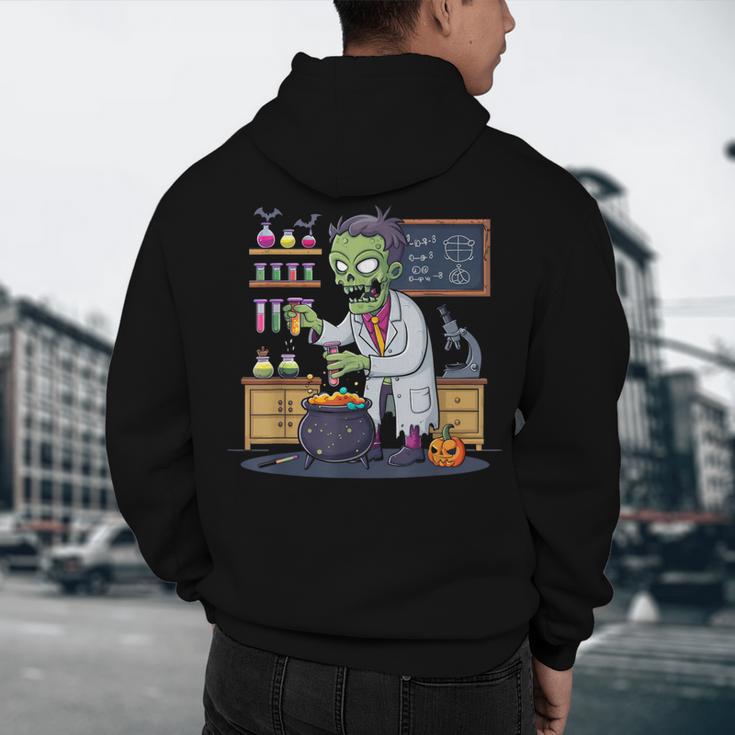 Science Teacher Halloween Shirt Zombie Chemistry Scientist Men's Hoodie Back Print, novelty gifts, funny gifts Science Teacher Halloween Shirt Zombie Chemistry Scientist Men's Hoodie Back Print, novelty gifts, funny gifts